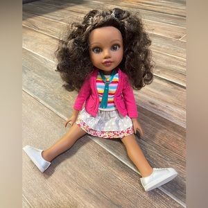 RETIRED Hearts for  Hearts Brooklyn NY Nyesha 14 In Doll EUC